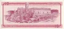 Cuba 10 Pesos - Arms - 1985 - Serial AD - P.FX4