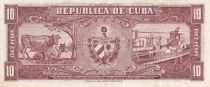 Cuba 10 Pesos - Carlos M. De Cespedes - 1960 - TTB+ - 88c