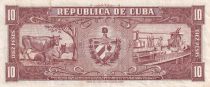 Cuba 10 Pesos - Carlos M. De Cespedes - 1960 - TTB - 88c
