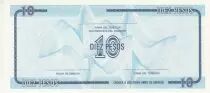 Cuba 10 Pesos - Certificado de compra - Serial C