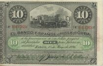 Cuba 10 Pesos Harvesting sugar cane