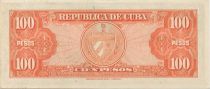 Cuba 100 Pesos F. Aguilera
