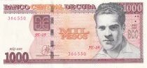 Cuba 1000 Pesos - Julio Antonio Mella - Universit&eacute; - 2025 - S&eacute;rie JE-19