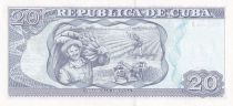 Cuba 20 Pesos - Camilo Cienfuegos - Bananes - 2019 - Série CV-58 - P.NEW