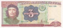 Cuba 3 Pesos - Che Guevara - 1995 - NEUF - P.113