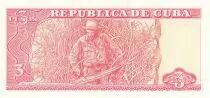 Cuba 3 Pesos - Che Guevara - Serial FA-24 - 2004 - P.127