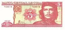 Cuba 3 Pesos Che Guevara - 2004