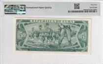 Cuba 5 Pesos - Antonio Maceo - 1972 - S&eacute;rie U.01