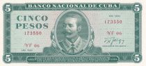 Cuba 5 Pesos - Antonio Maceo - 1990 - NEUF - P.103d
