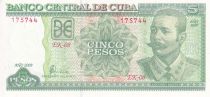 Cuba 5 Pesos - Antonio Maceo - 2009 - NEUF - P.116