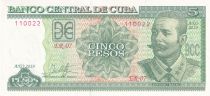 Cuba 5 Pesos - Antonio Maceo - 2019 - Série ER-07 - P.NEW