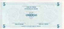 Cuba 5 Pesos - Armoiries - 1987 - Série FE - P.FX13a