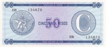 Cuba 50 Pesos - Armoiries - 1985 - Série EB - P.FX24