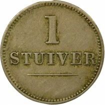 Cura&ccedil;ao Suiver, Jesurun & Co - 1874 (1875) Willemstad