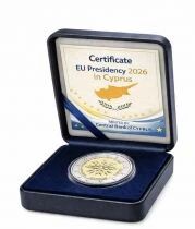 Cyprus 2 Euro commemorative coin BE 2026 - Presidency of the European Union