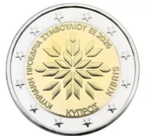 Cyprus 2 Euro commemorative coin BE 2026 - Presidency of the European Union