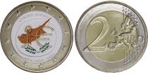 Cyprus 2 Euros - 10 years EMU - Colorised - 2011 - Bimetalic