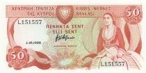 Cyprus 50 Sent - 01-10-1988 - P.52