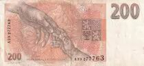 Czech Republic 200 Korun - Jan Amos Komensky - 1993 - P.6a