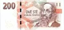 Czech Republic 200 Korun Jan Amos Komensky - 2018