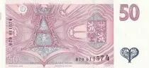 Czech Republic 50 Korun - Anezka Ceska - 1994 - Serial B - P.11