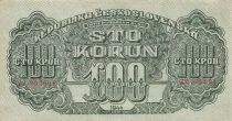 Czechoslovakia 100 Korun - 1944 - P.48