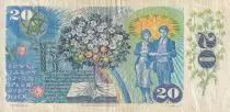 Czechoslovakia 20 Korun - Jan A. Komensky - 1988 - Serial H - P.95b