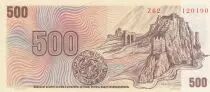 Czechoslovakia 500 Korun - Soviet soldiers - Slovak partisans - 1993