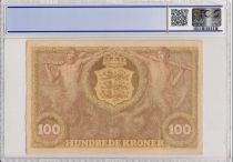 Danemark 100 Kroner 1943 - Dauphins Stylisés -1943 - PCGS VF 35