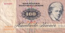 Danemark 1000 Kroner - Jens Juel\'s - Papillon - 1986 - Série D - TB - P.51o
