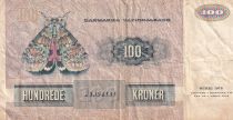 Danemark 1000 Kroner - Jens Juel\'s - Papillon - 1986 - Série D - TB - P.51o