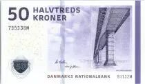 D&auml;nemark 50 Kroner Bridge - Jug 2013