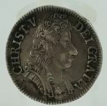 Danimarca 1 Silver Mark - Christian V - 1693