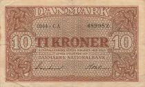 Danimarca 10 Kroner - 1944 - P.36