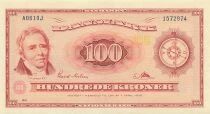 Danimarca 100 Kroner - H.C. Orsted - 1961 - P.46
