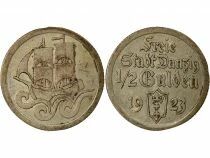 Danzig - 1/2 Silver Gulden - 1923 Utrecht