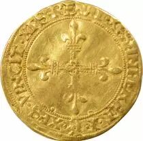 Dauphine, Francis I - Gold Ecu with Sun - 1519 / 1528 Romans