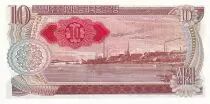 Demokratische Volksrepublic Korea 10 won - Statue Chollima - Factory - 1978 - UNC - P.20d