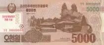 Demokratische Volksrepublic Korea 1000 Won - House - 2013