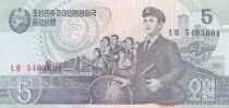 Demokratische Volksrepublic Korea 5 Won - Group - 1998