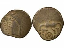 Denarius VOL with Horse and Wheel - 80 / 75 BC