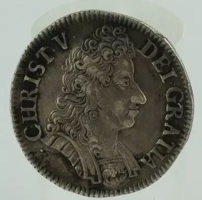 Denmark 1 Silver Mark - Christian V - 1693