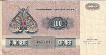 Denmark 100 Kroner - Jens Juel - Butterfly - 1991 - P.51u