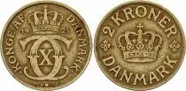 Denmark 2 kroner - Christian X - 1925