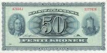 Denmark 50 Kroner - 1966 - P.45