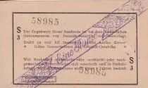 Deutsches &ouml;stliches Afrika 1 Roupie - Black - 1916 - Serial S.3 - P.20a