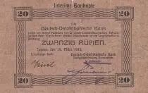 Deutsches &ouml;stliches Afrika 20 Rupien - German east africa - 1915