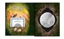 Deutschland  10 ONCES Silver GERMANIA 2024 BULLION - 50 MARKS