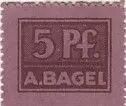 Deutschland  5 Pfenning - A. Bagel Dusseldorf