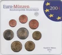 Deutschland (Bundesrepublik) S�rie 8 monnaies 2004 - FDC - Berlin